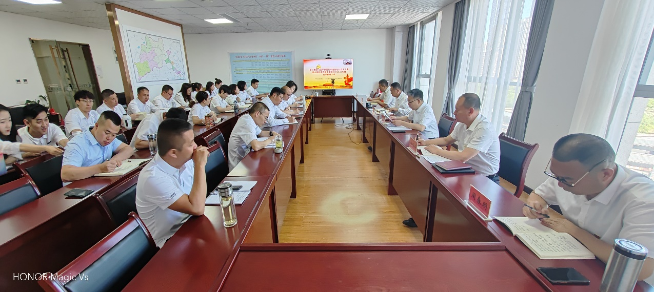 大同地區(qū)聯(lián)合黨支部舉辦學習貫徹習近平新時代中國特色社會主義思想主題教育專題黨課暨2023年度警示教育大會
