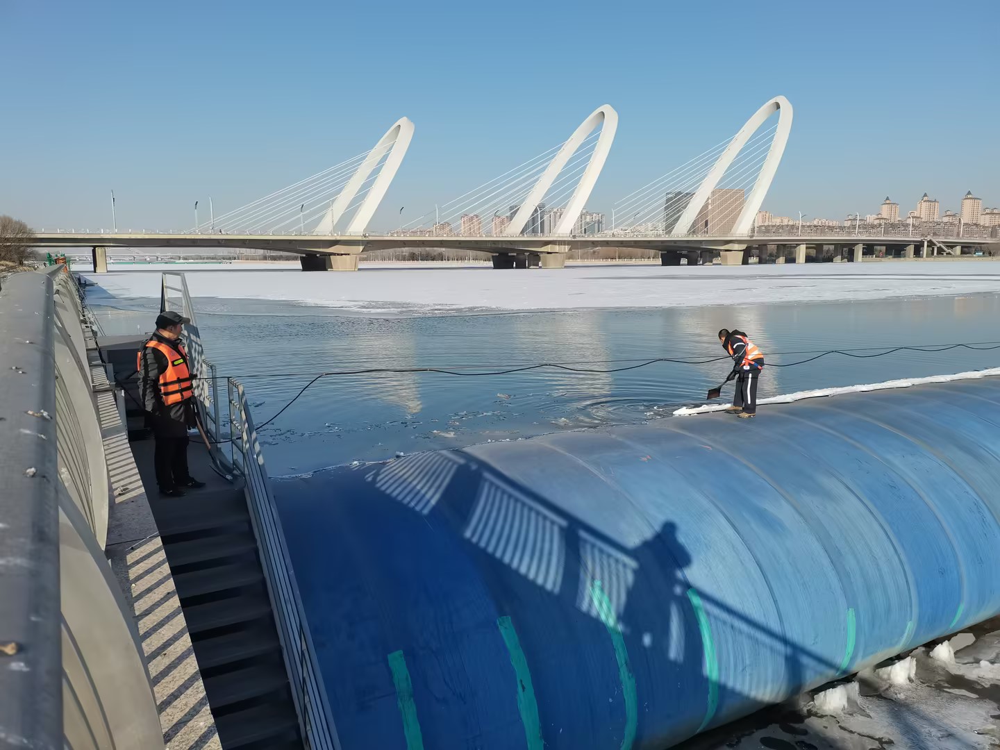 春節(jié)不停工 永定河綜合治理及災后恢復重建持續(xù)推進